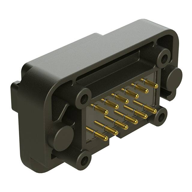 AT15-12PB-BM02 Amphenol Sine Systems Corp  Embases à broches mâles